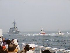 神奈川県警の「しょうなん」
東京消防庁の「みやこどり」
海上自衛隊の「むらさめ」
