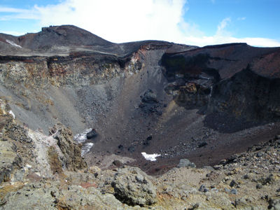 富士山火口