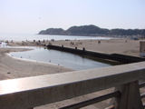 滑川と由比ヶ浜