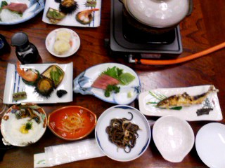 夕食