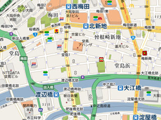 現在の地図