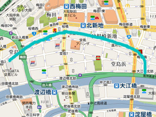 蜆川跡（予想）