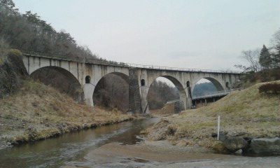 めがね橋・宮守川橋梁