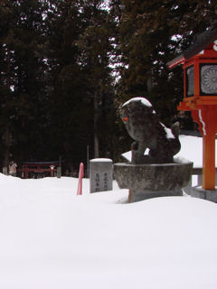 六神石神社・狛犬