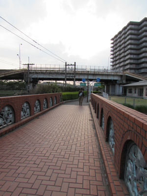 レンガの橋